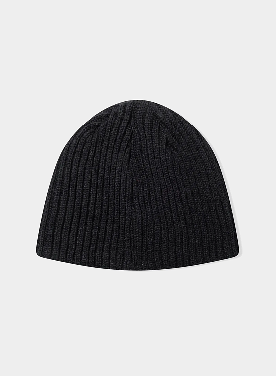 Шапка YESEYESEE Short Cascade Beanie Black