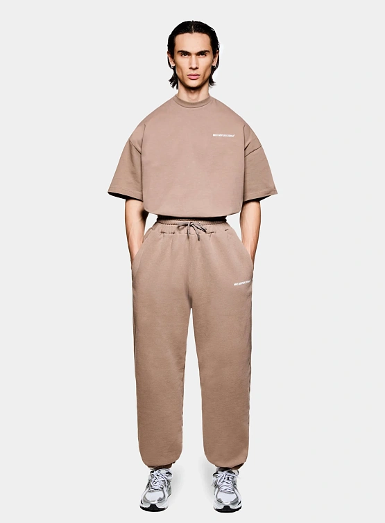 Брюки MKI MIYUKI ZOKU Uniform Joggers Mushroom