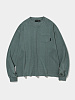 Лонгслив Uniform Bridge Dyeing Pocket L/s Tee Pigment Green