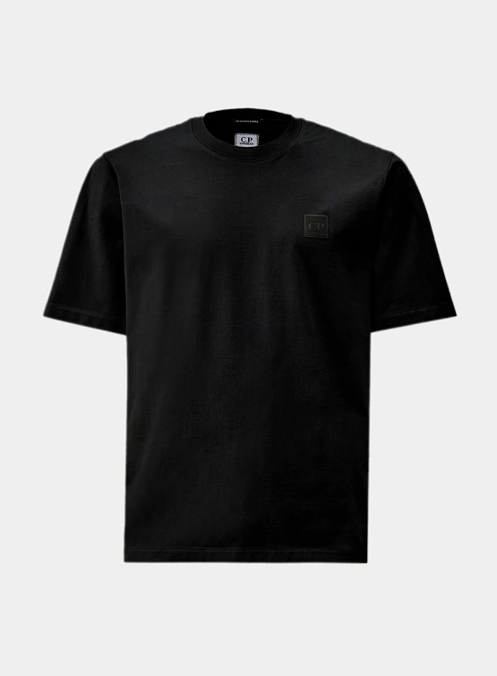 Футболка C.P. Company The Metropolis Series Mercerized Black