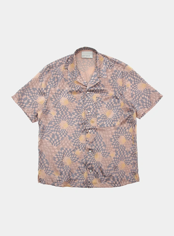 Рубашка ACMH SS Wave Warped Honeycomb Print