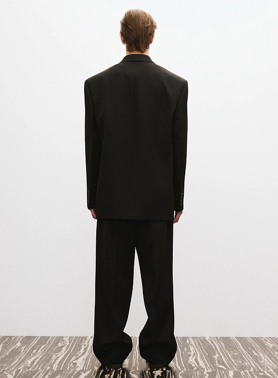 Пиджак Recto Oversize Single Breasted Wool Black