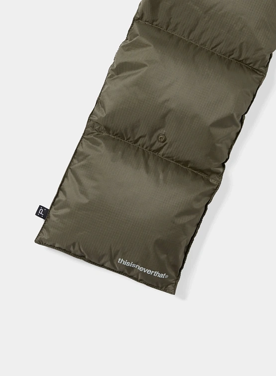 Шарф thisisneverthat Pertex T Down Scarf Olive