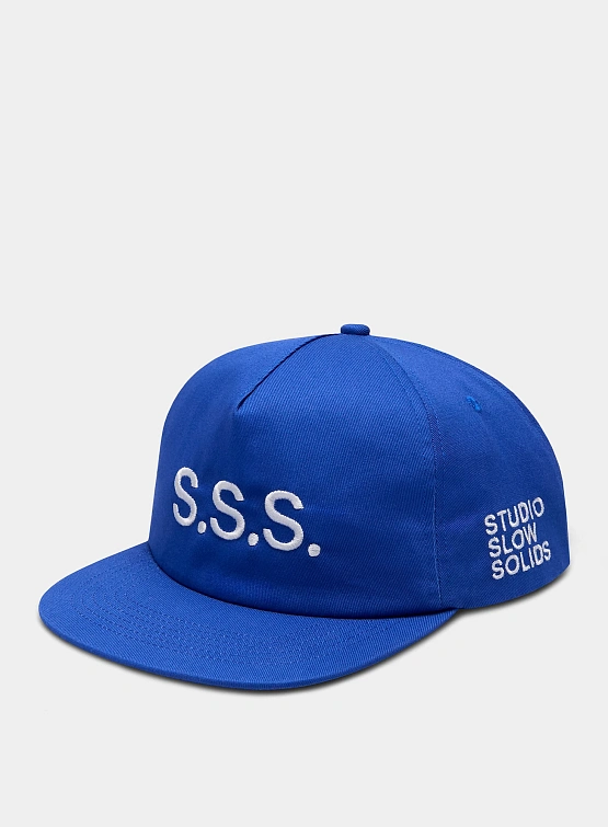 БЕЙСБОЛКА STUDIO SLOW X SOLIDS BLUE