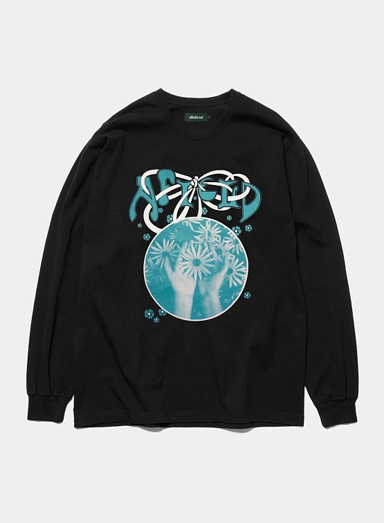 Лонгслив Afield Out Petals LS T-Shirt Black