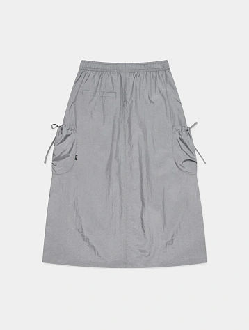 Женская юбка LMC WM Ribbon Nylon Long Skirt Light Grey