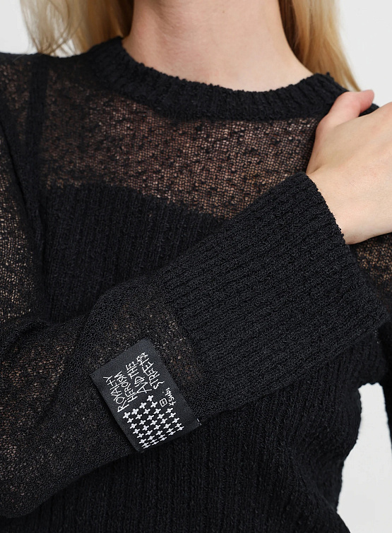 Женский свитер Ksubi Divide Sweater Black