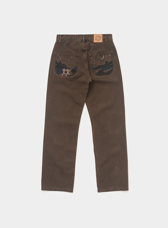 Джинсы Carne Bollente Under The Moon Brown