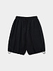 Шорты ANGLAN Ring Nylon String Half Pants Black
