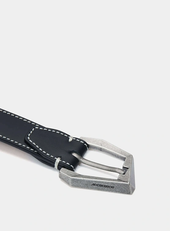 Ремень ADERERROR Keresto Buckle Belt Black