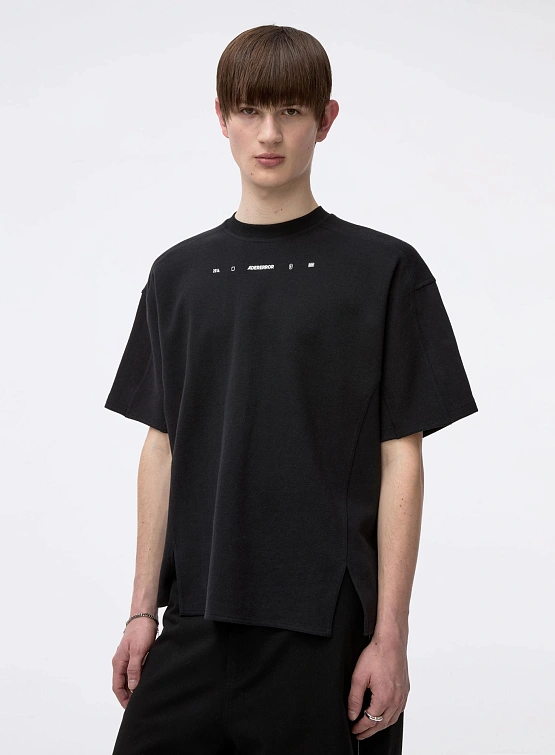 Футболка ADERERROR T- Shirt Product. 38 Black