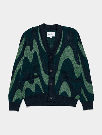Кардиган Corridor Shimmer Wave Cardigan Green