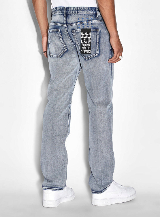Джинсы Ksubi Hazlow Cobalt Kolour Denim
