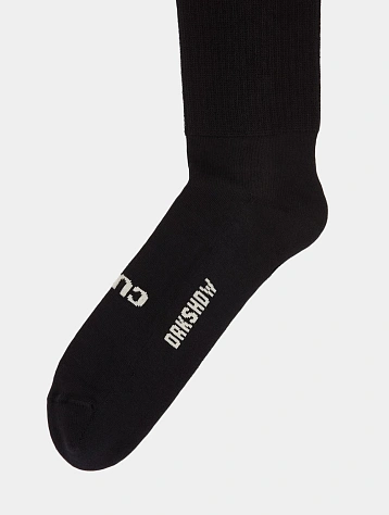 Носки RICK OWENS DRKSHDW So Cunt Black/Pearl