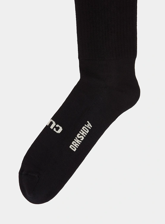 Носки RICK OWENS DRKSHDW So Cunt Black/Pearl