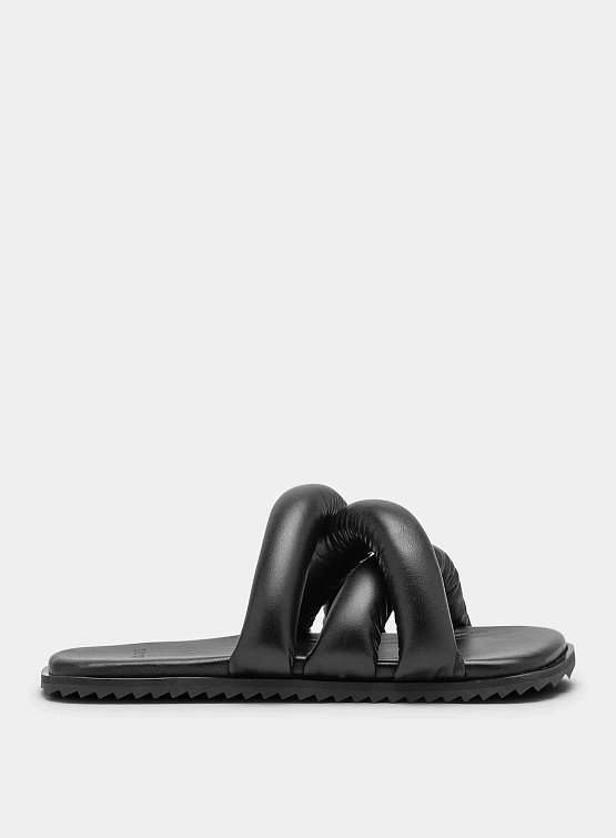 Сланцы YUME YUME Tyre Slide Leather Black