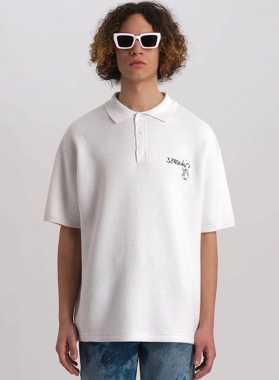 Поло 3.PARADIS SS Polo White