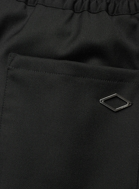 Шорты Han Kjøbenhavn Wool Elasticated Wide Leg Black