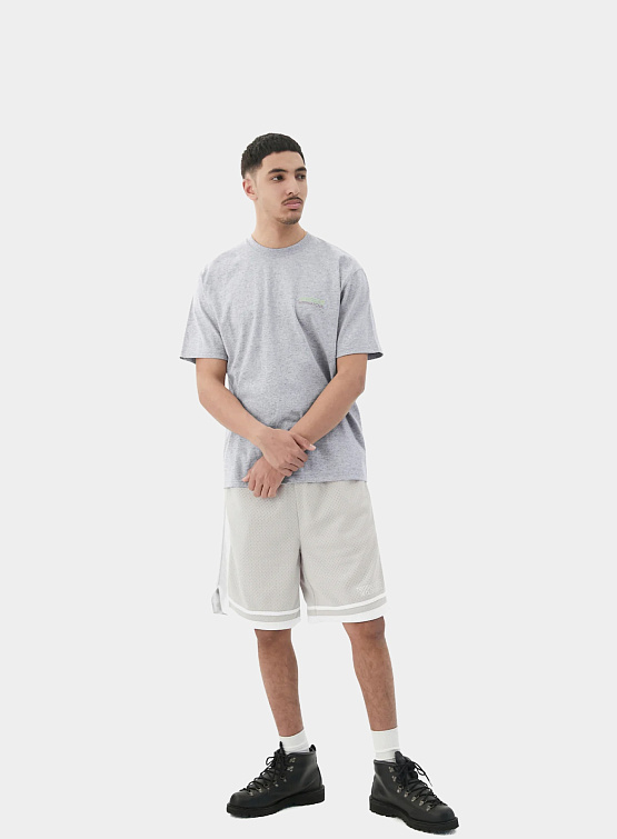 Шорты thisisneverthat Mesh Basketball Short Silver