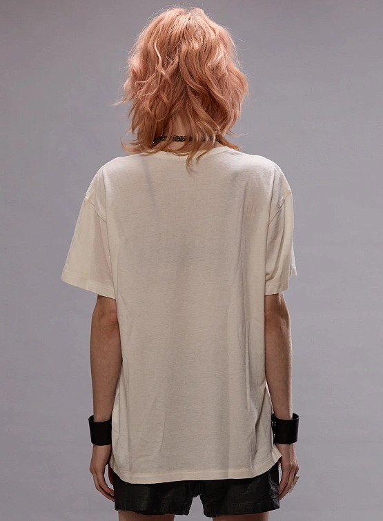 Футболка R13 High F Standards Boy Ecru