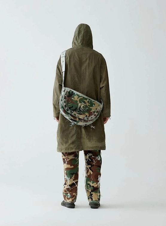 Сумка Thug Club Burnt Bio Army Messenger Bag Multi