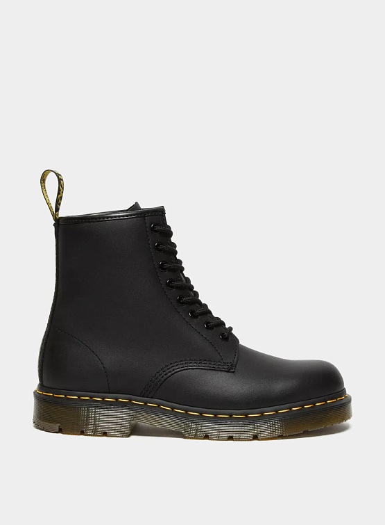 Ботинки Dr. Martens 1460 Slip Resistant Leather Lace Up Black