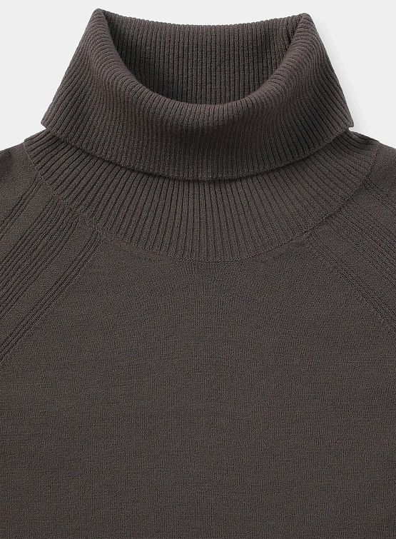 Бадлон C.P. Company Extra Fine Merino Wool Knit Walnut