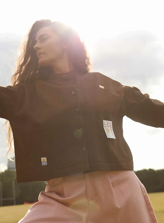 Женский овершот LF Markey Wide Chore Coat Coffee