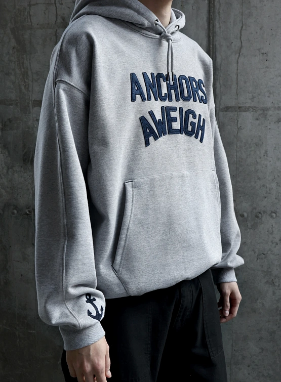 Худи FrizmWORKS Anchors Aweigh Gray