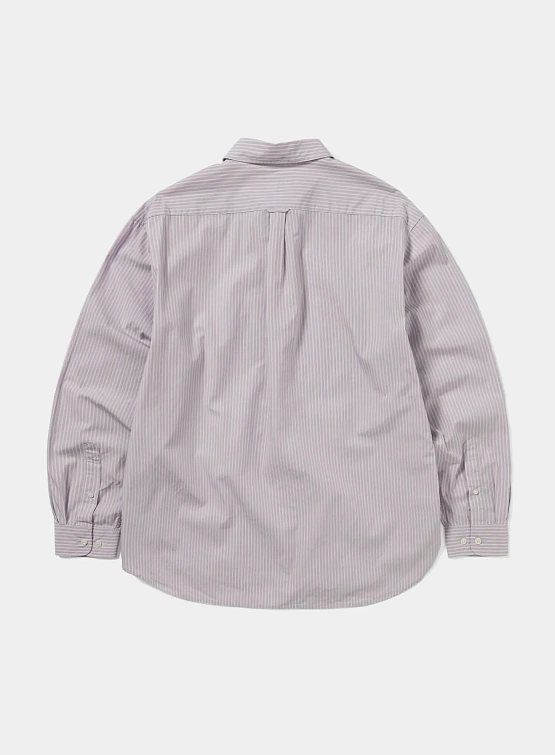 Рубашка thisisneverthat DSN Striped Shirt Lilac