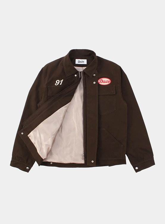 Овершот Daze Riders Work Jacket Brown