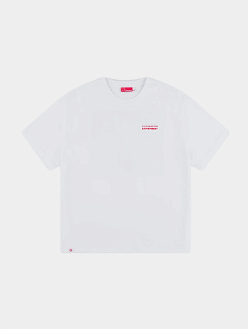 Футболка Charles Jeffrey Loverboy Art Gallery Tee White