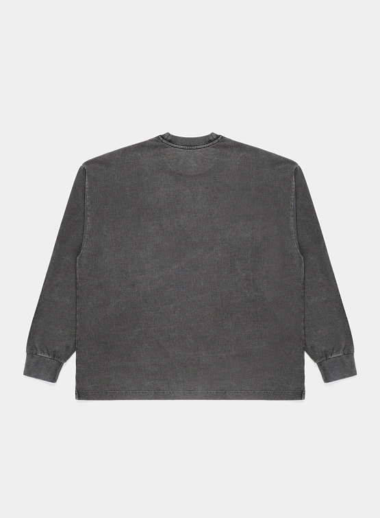 Лонгслив MKI MIYUKI ZOKU Uniform L/S Pigment Black
