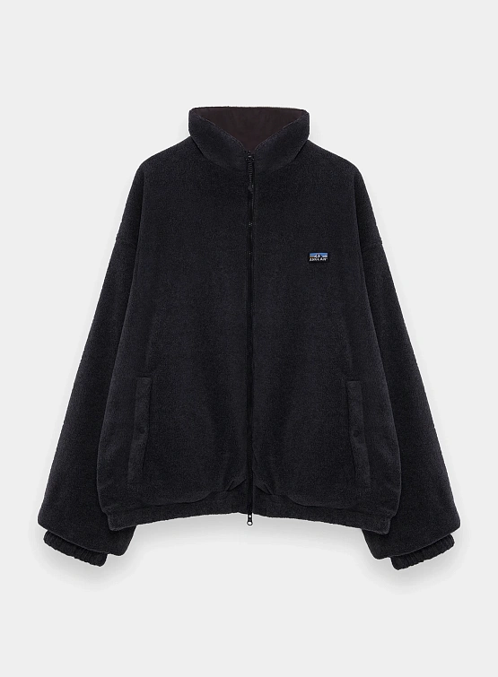 Двусторонняя флисовая куртка ANGLAN Reversible Hiker Charcoal/Grey