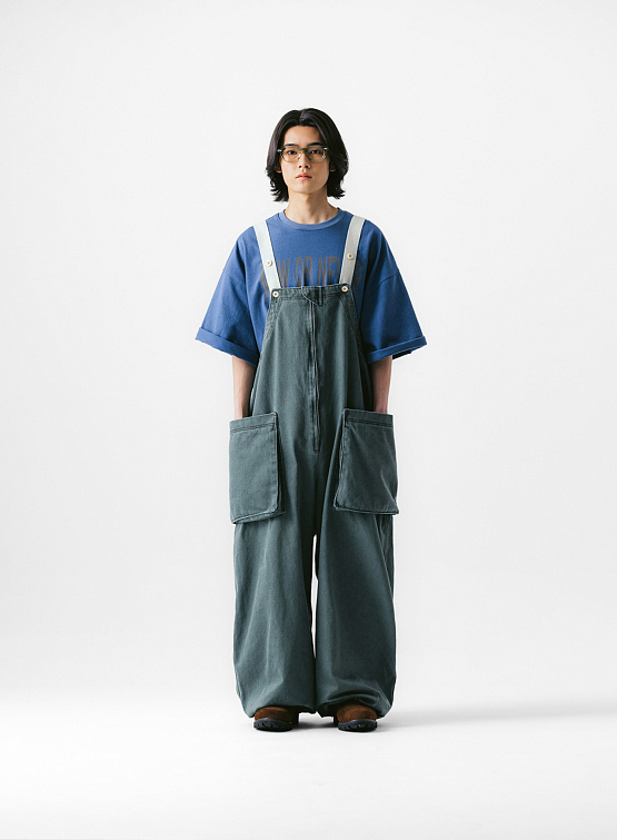 Комбинезон ANGLAN Side Pocket Twill Balloon Overall Khaki