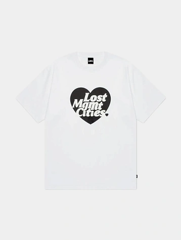 Футболка LMC Heart Logo Tee White