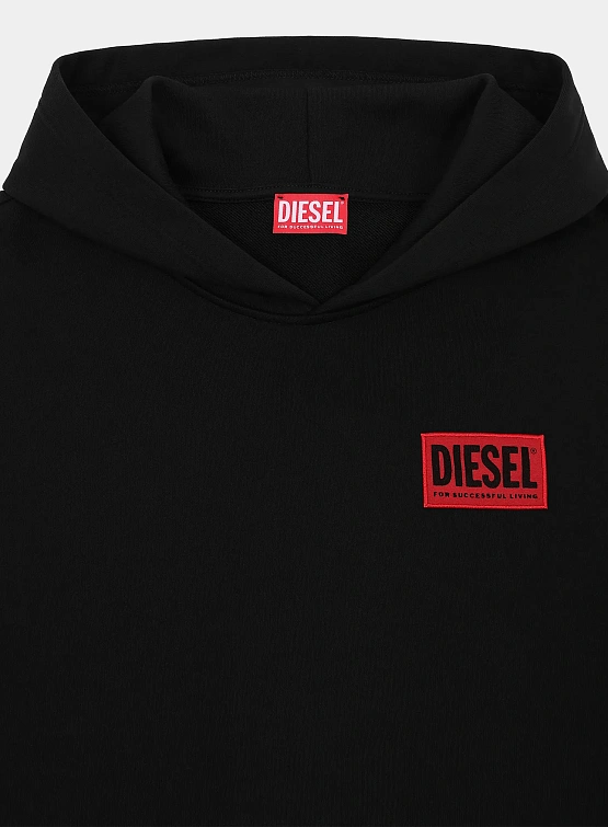 Худи Diesel S-Boxt-Hood-S1 Felpa Black