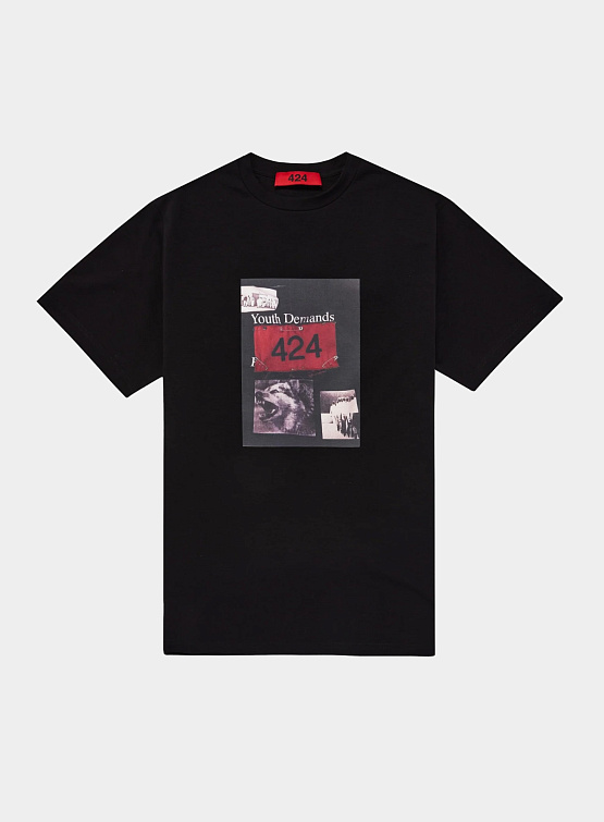 Футболка 424 Youth Demands Black