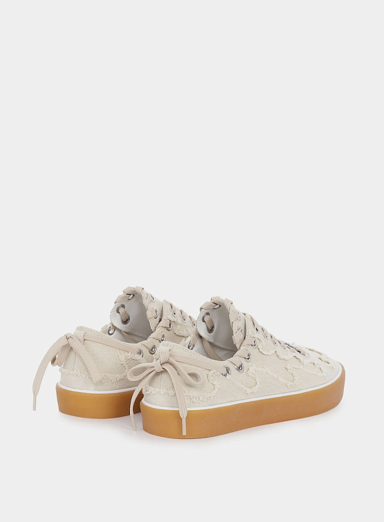 Кеды Bluemarble Twill Sneakers Cream
