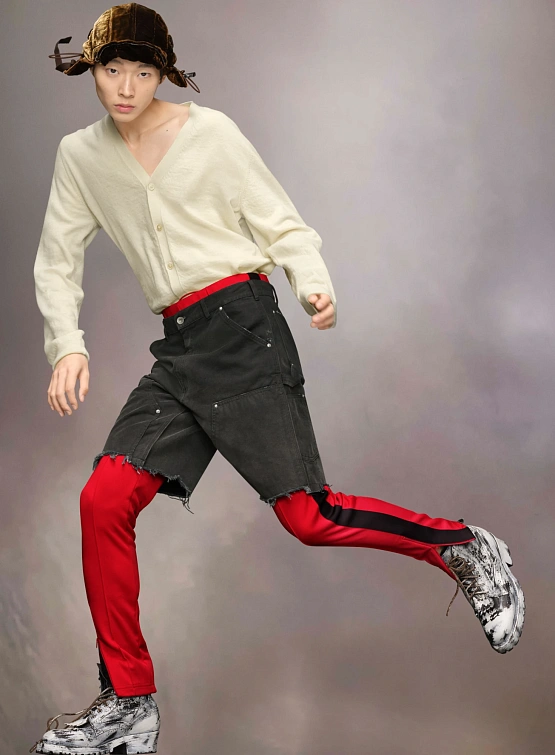 Шорты Maison Margiela Stud Denim Black