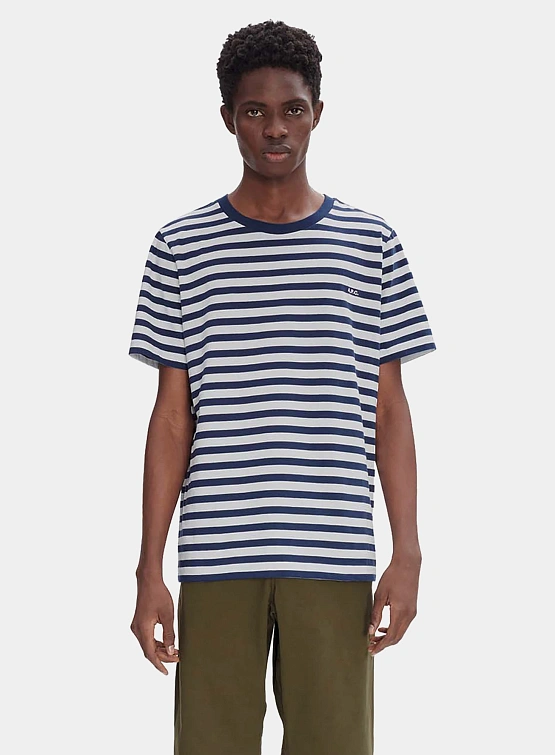 Футболка A.P.C. Standard Brodé T-Shirt Dark Navy