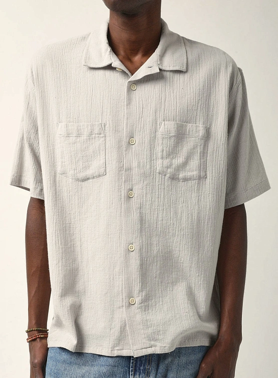 Рубашка Corridor High Twist SS Camp Grey