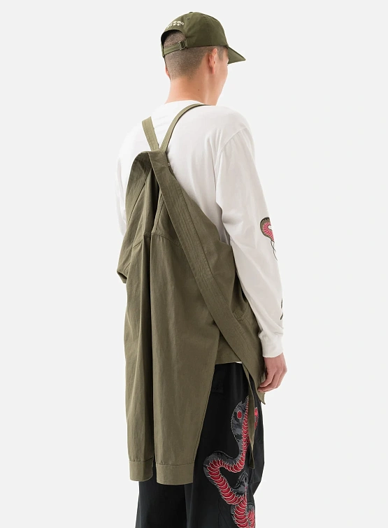 Кимоно MAHARISHI 6028 Hemp Cargo Hanten Olive