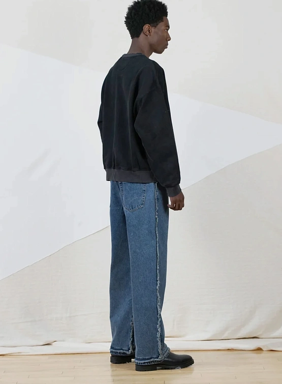 Свитшот lorenz Onda Sweatshirt Washed Black