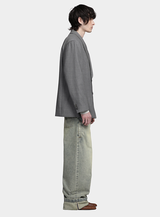 Пиджак entire studios Double Breasted Blazer Ash