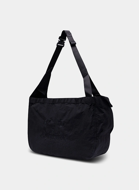 Сумка C.P. Company Plain Paper Touch Zipped Bag Black