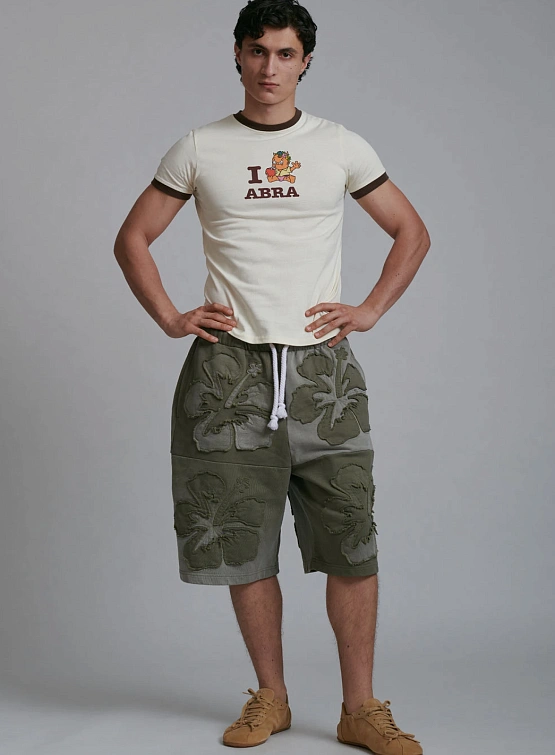 Женская футболка ABRA I Love Mini Beige