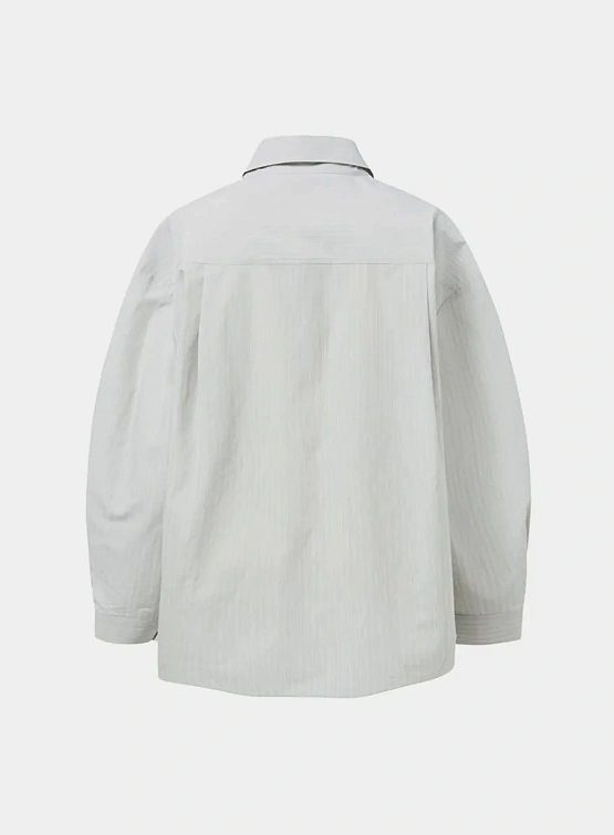 Женская рубашка AMOMENTO Oversized Shirts Stripe