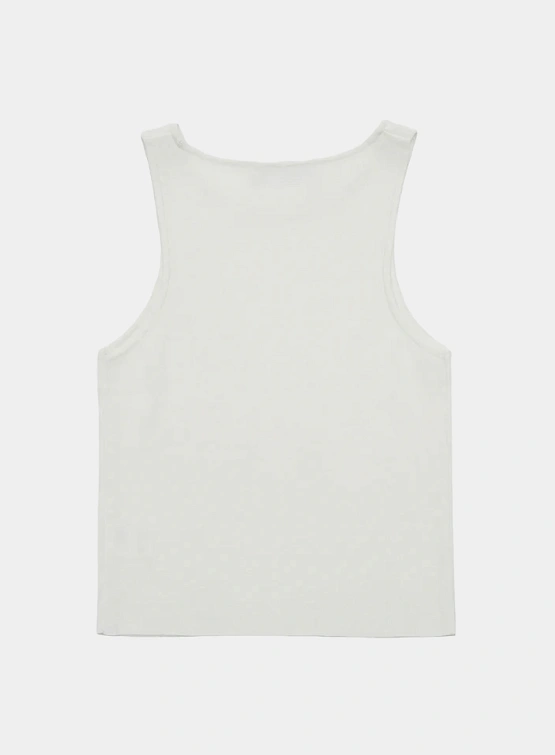 Женский топ AMOMENTO Cut-Out Sleeveless Top Ivory