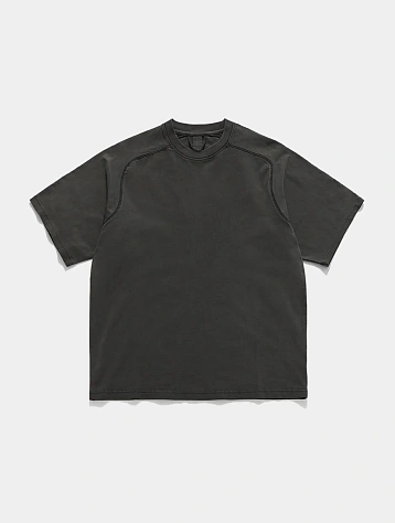 Футболка UNAFFECTED Pigment Dyed Charcoal